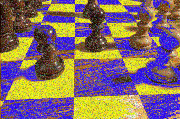 Einladung zum Schachspielen – Запрошення пограти в шахи