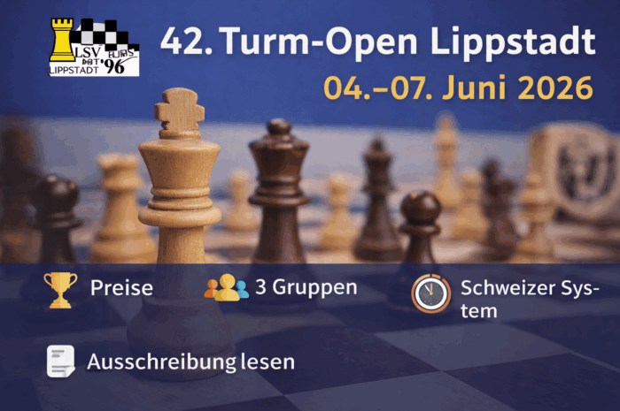 42. Turm-Open Lippstadt (04.–07. Juni 2026) Wer kommt mit?